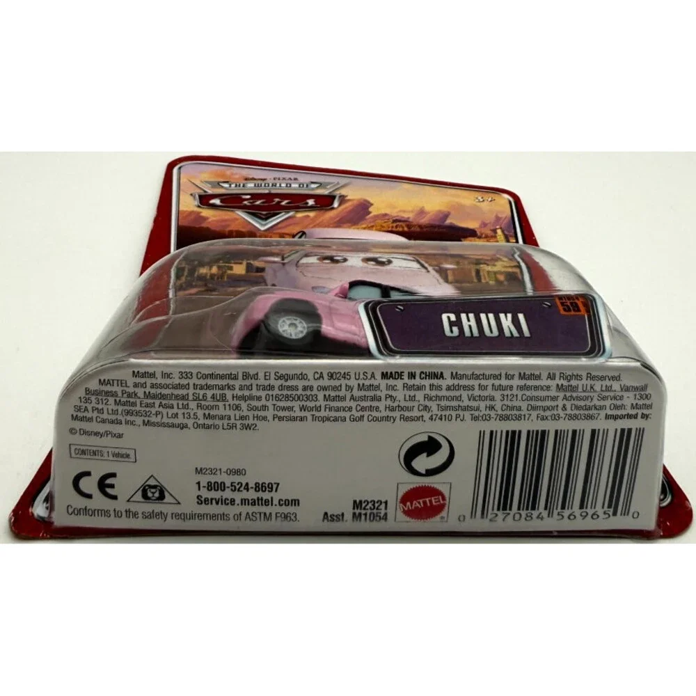 Disney Pixar Cars Chuki World of Cars #59 Diecast Sealed NIP